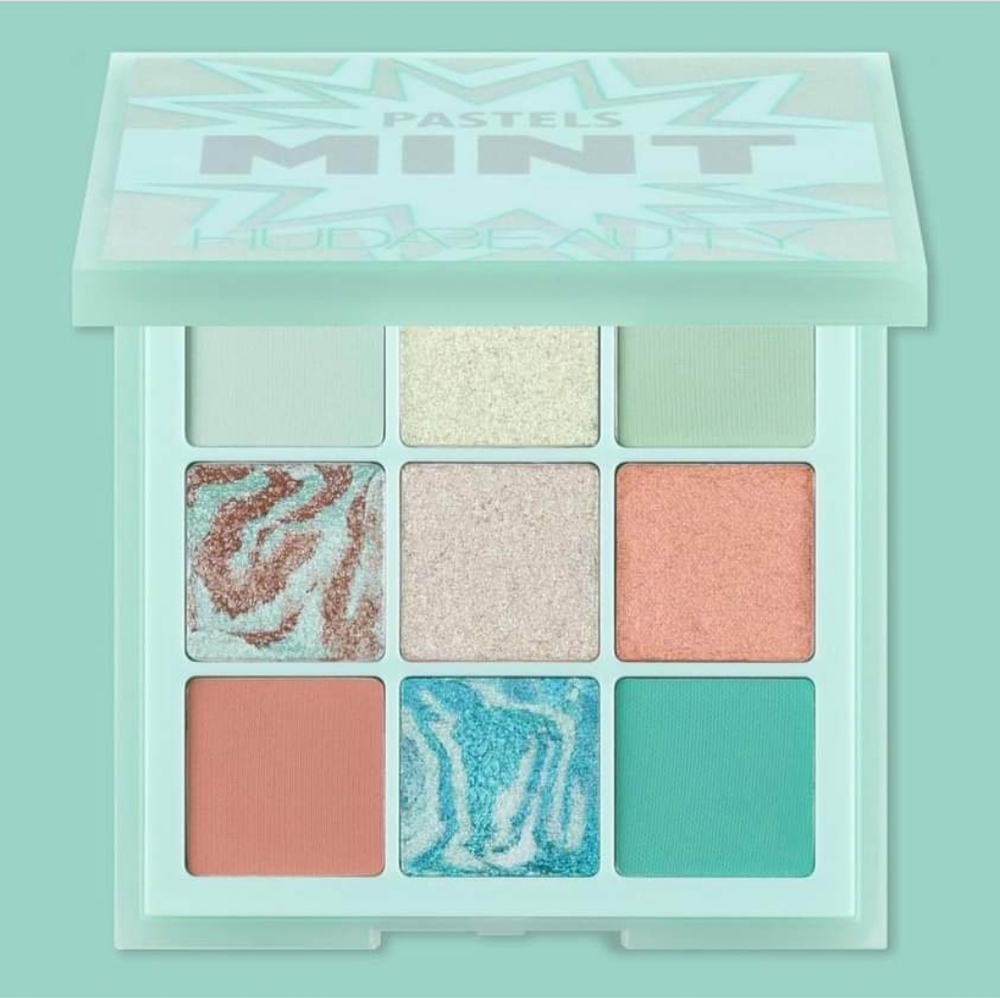 New, HUDA BEAUTY Pastels Mint Palette